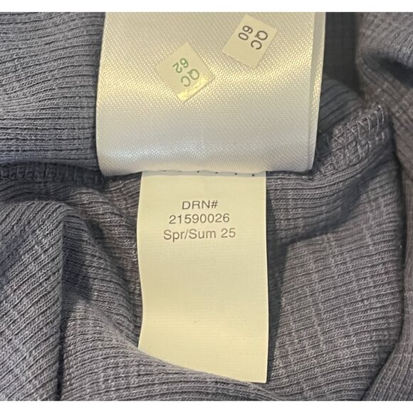 NWT - Eddie Bauer Blue Women's Infinity Slub Rib SS Tee Crew Neck 2XL‎ *Comfort* - Picture 11 of 12